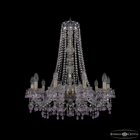 Подвесная люстра Bohemia Ivele Crystal 1410/10/240/h-74 Pa V7010