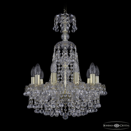Подвесная люстра Bohemia Ivele Crystal 1409/10/141/XL-59 G