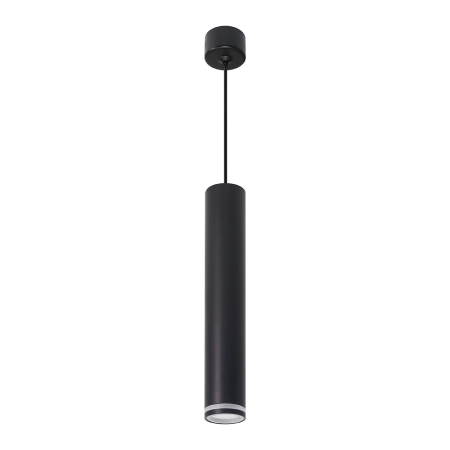 Светильник потолочный Feron ML1008 Barrel LUNA levitation на подвесе MR11 35W 230V, черный 40*250 51377