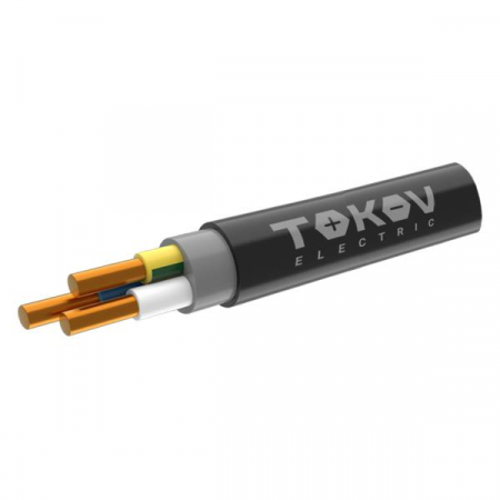 Кабель TOKOV ELECTRIC ВВГнг(А)-LS 3х1.5 ОК (N PE) 0.66кВ (м) ТХМ00407690