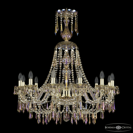 Подвесная люстра Bohemia Ivele Crystal 1403/12/300/XL-95 G M801