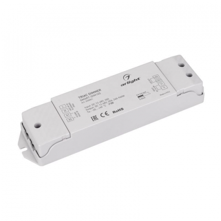 Диммер SMART-DIM105 12-48В 20А TRIAC IP20 пластик 5 лет Arlight 035061