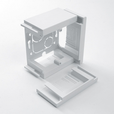 EBX20-04-1 Коробка монтажная для открытой установки 88*88*42,5мм, белый (К-440) 39928