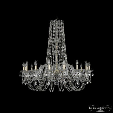 Подвесная люстра Bohemia Ivele Crystal 1402/16/360/h-95 Pa