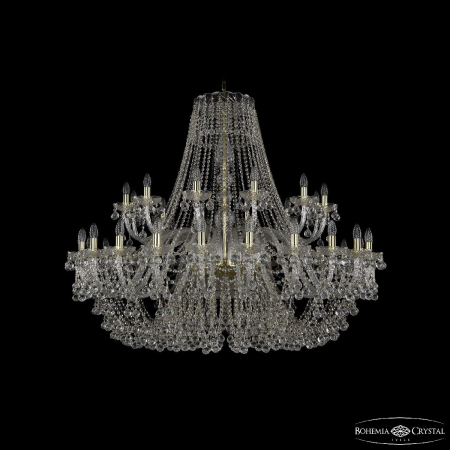 Подвесная люстра Bohemia Ivele Crystal 1409/24+12/530 G