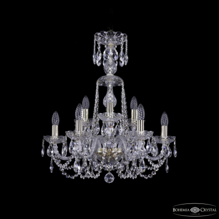 Подвесная люстра Bohemia Ivele Crystal 1402/6+3/195/XL-64 G
