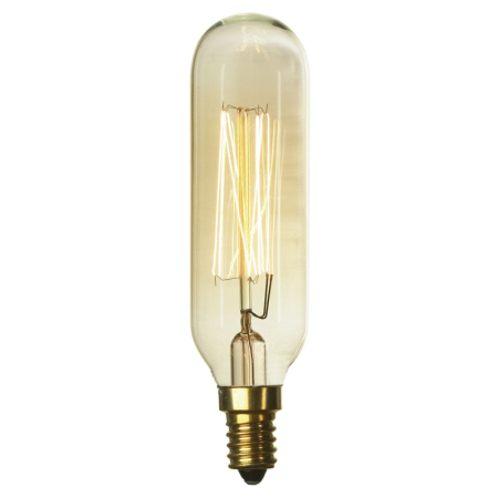 Лампа накаливания Lussole LOFT Е14 40W 2700K прозрачная GF-E-46