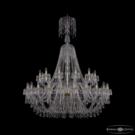 Подвесная люстра Bohemia Ivele Crystal 1403/24+12/530/XL-160 G