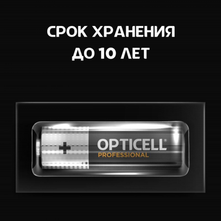 Элемент питания алкалиновый AA/LR6 (блист. 12шт) Professional Opticell 5052005