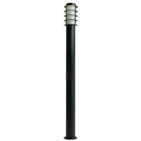Светильник садово-парковый Feron DH047-1100, Техно столб, 18W E27 230V, черный 51529