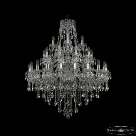 Подвесная люстра Bohemia Ivele Crystal 1415/20+10+5/300/3d Ni