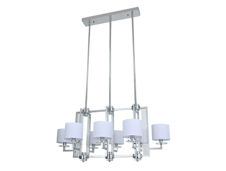 Люстра на штанге Newport 35408/S chrome без абажуров М0069060