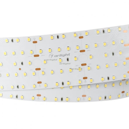 Светодиодная лента Arlight S2-2500 24V Warm 2700K 59mm (2835, 420 LED/m, LUX) 023407