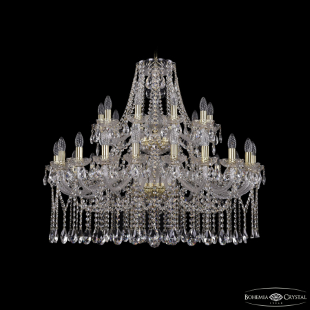 Подвесная люстра Bohemia Ivele Crystal 1413/20+10/360/2d G