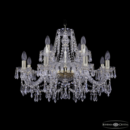 Подвесная люстра Bohemia Ivele Crystal 1403/8+4/240 G