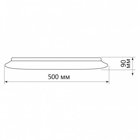 Светильник светодиодный стационарный Feron AL7800 Lunar glow тарелка 90W 3000К-6400K (45438.45.90.77) 41746