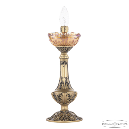 Настольная лампа Bohemia Ivele Crystal AL79100L/12 AGB P Shampan/M-1G