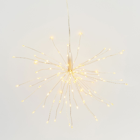 Фигура фейерверк Uniel ULD-H3030-150/DTA/3AA/RC WARM WHITE IP20 FIREWORKS UL-00009940