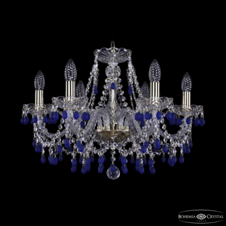 Подвесная люстра Bohemia Ivele Crystal 1410/6/195 G V3001