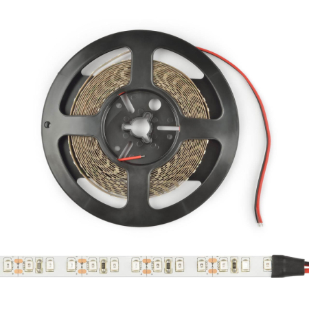 Светодиодная лента (UL-00005871) Uniel 9,6W/m 120LED/m 2835SMD белый 5M ULS-2835-120LED/m-8mm-IP20-DC24V-9,6W/m-5M-4000K