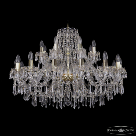 Подвесная люстра Bohemia Ivele Crystal 1403/16+8/360 G
