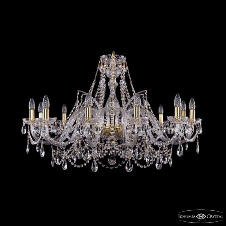 Подвесная люстра Bohemia Ivele Crystal 1411/12/360 G