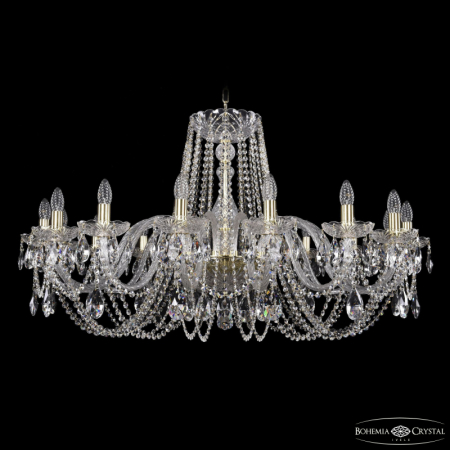 Подвесная люстра Bohemia Ivele Crystal 1402/16/400 G