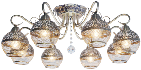Потолочная люстра Toplight Lynette TL1156-8D