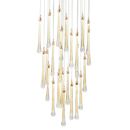 Подвесной светильник Delight Collection Teardrop OM801670-25-G