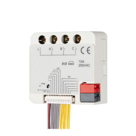 Релейный модуль Arlight KNX-7013-72-DRI-DRO-IN (BUS, 1x10A) 051010
