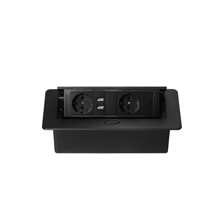 Блок розеток (2 секции и 2 USB) Mebax 00-00002606