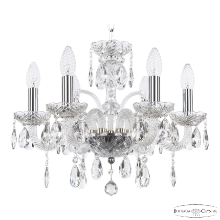 Подвесная люстра Bohemia Ivele Crystal 118/6/141 Ni