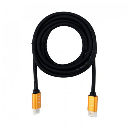 Кабель HDMI - HDMI 2.0 3м (GOLD) Rexant 17-6105