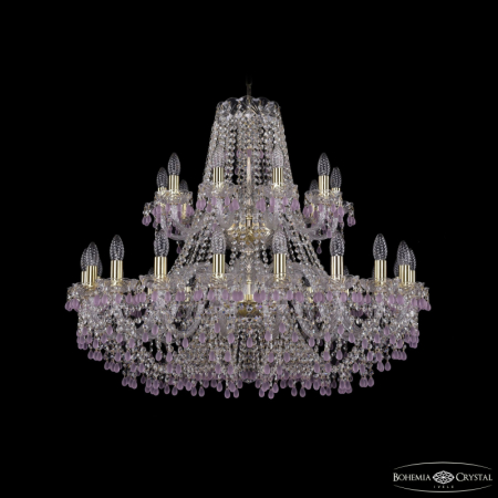 Подвесная люстра Bohemia Ivele Crystal 1410/20+10/360/2d G V7010