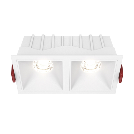 Встраиваемый светильник Maytoni Technical Alfa LED DL043-02-10W4K-D-SQ-W