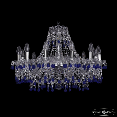 Подвесная люстра Bohemia Ivele Crystal 1410/12/240 Ni V3001