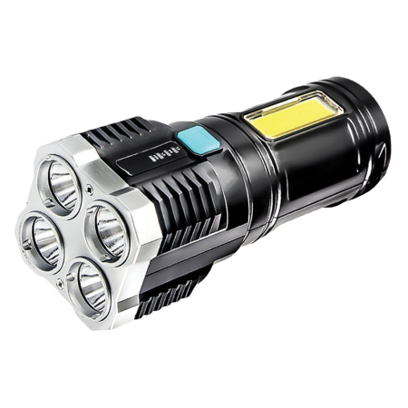 Фонарь ручной Feron TH2409 с аккумулятором USB ZOOM 48789
