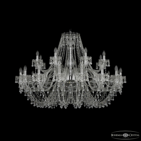 Подвесная люстра Bohemia Ivele Crystal 1410/16+8/460 Ni V0300