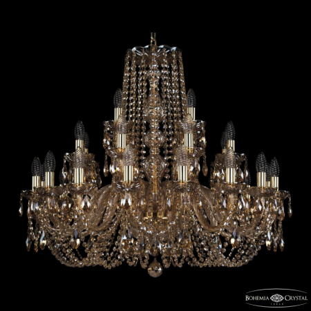 Подвесная люстра Bohemia Ivele Crystal 1402/16+8+4/300 G M721