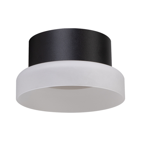 Светильник потолочный Feron HL460 Barrel OPAL 12W, 230V, GX53, черный 51683