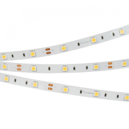 Лента светодиодная RT 2-5000 12V Day 4000К 5060 150 LED LUX 7.2Вт/м IP20 (уп.5м) Arlight 011570(B)