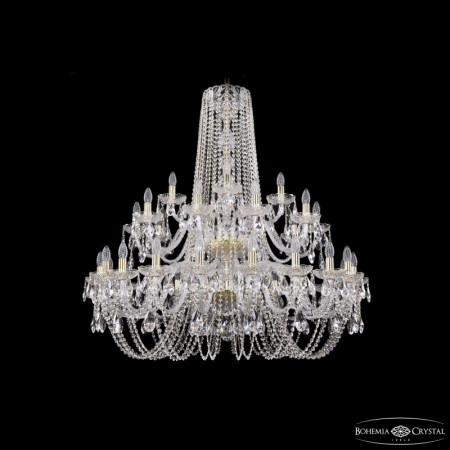 Подвесная люстра Bohemia Ivele Crystal 1402/20+10+5/400/2d G