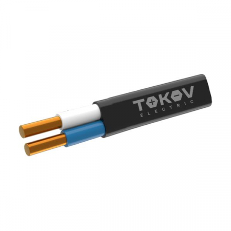 Кабель TOKOV ELECTRIC ВВГ-Пнг(А)-LS 2х10 ОК (N) 0.66кВ (м) ТХМ00407696