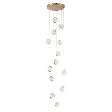 Каскадная люстра Arte Lamp Faberge A2451SP-75PB