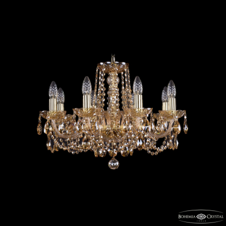 Подвесная люстра Bohemia Ivele Crystal 1402/8/195 G M721