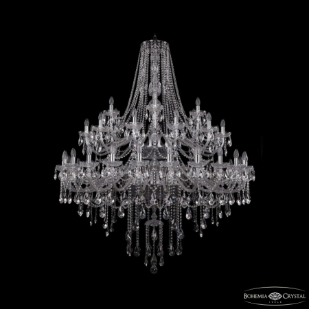 Подвесная люстра Bohemia Ivele Crystal 1415/24+12+6/530/2d Ni