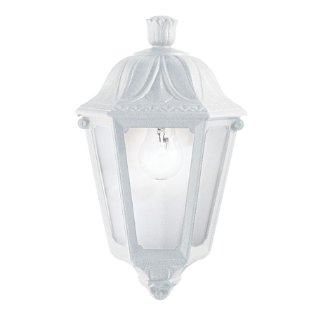 Уличный настенный светильник Ideal Lux Anna AP1 Small Bianco 120430