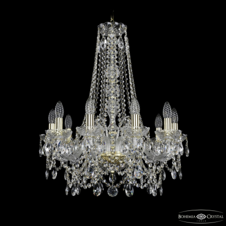 Подвесная люстра Bohemia Ivele Crystal 1411/10/195/h-70 G