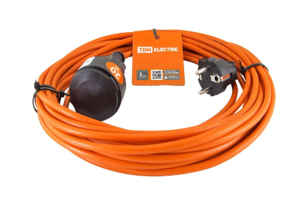 Удлинитель-шнур силовой УШз16 TDM Electric SQ1301-0616