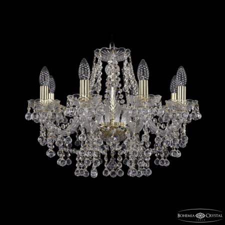 Подвесная люстра Bohemia Ivele Crystal 1409/8/195 G